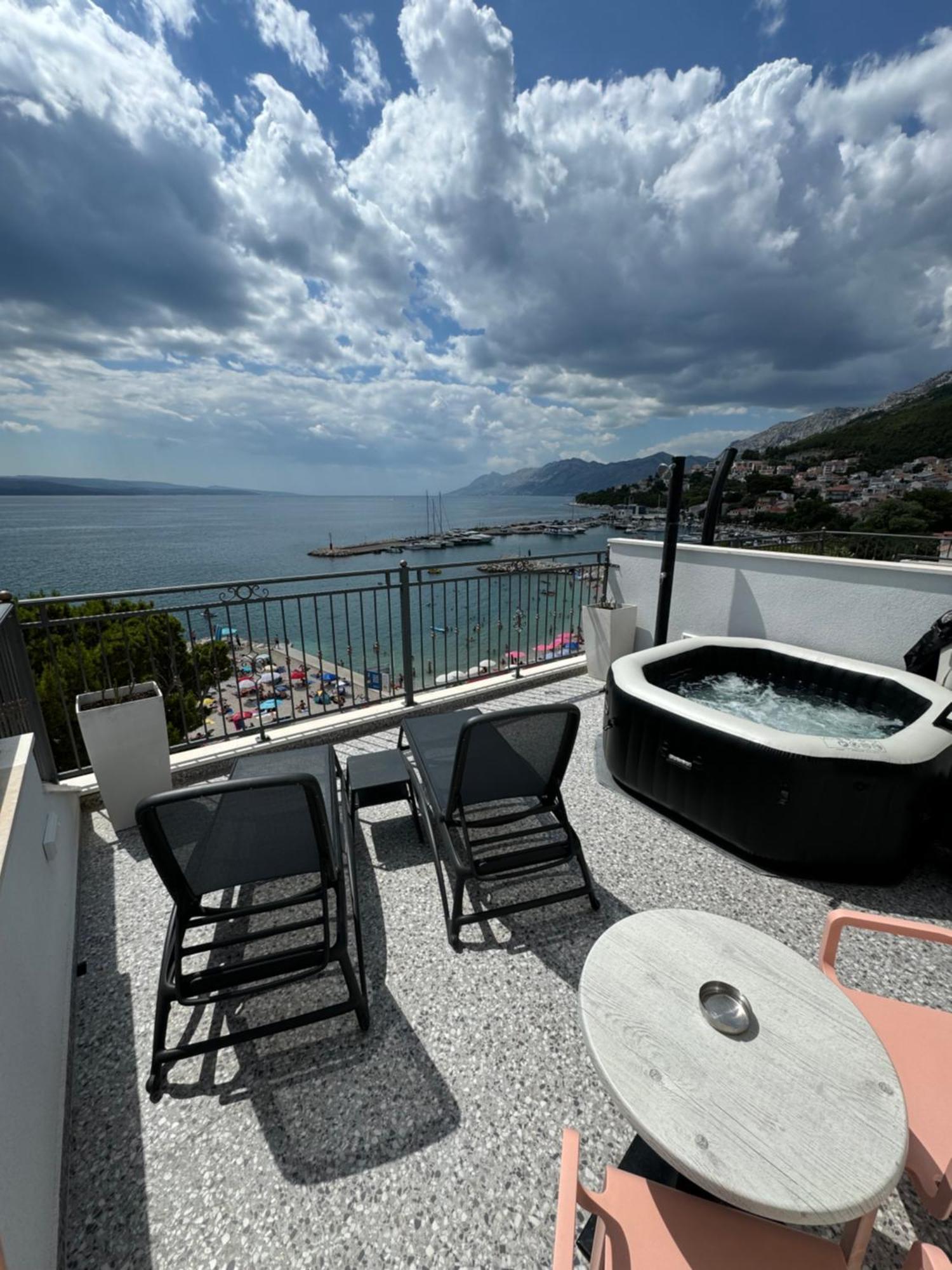 Villa Rozika Baška Voda Exteriér fotografie