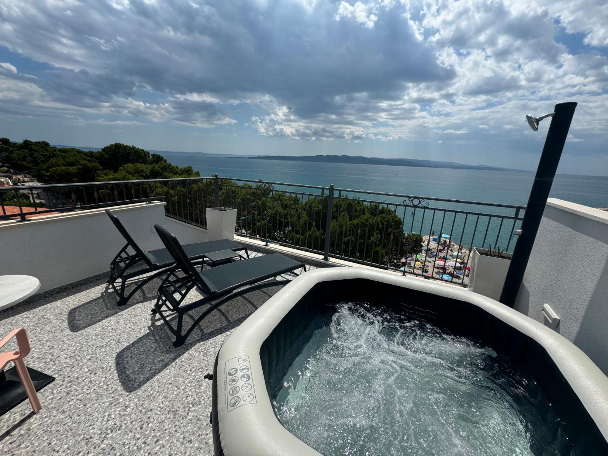 Villa Rozika Baška Voda Exteriér fotografie